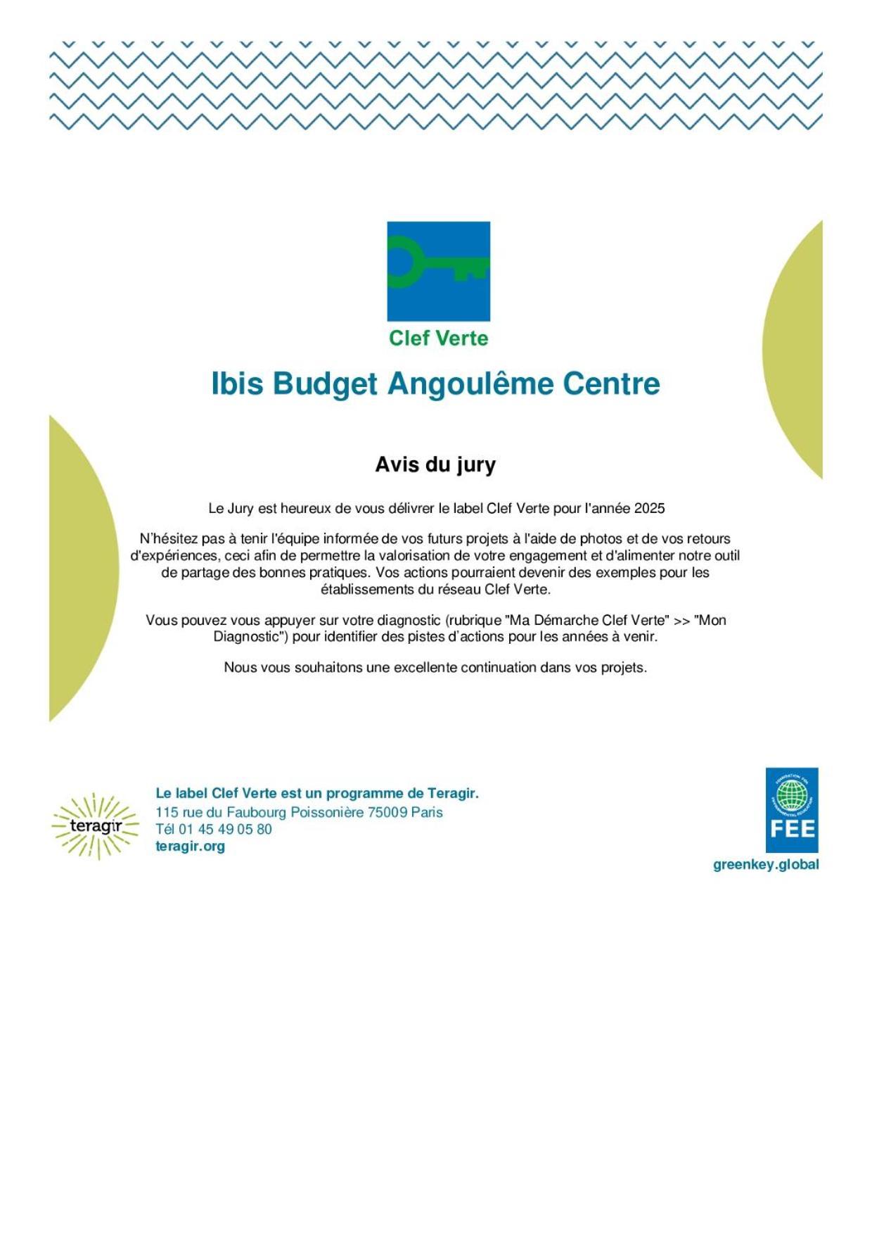 Ibis Budget Angouleme Centre Zewnętrze zdjęcie
